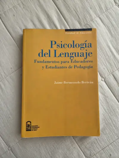 Libro Psicología del Lenguaje para Educadores - miniatura 1