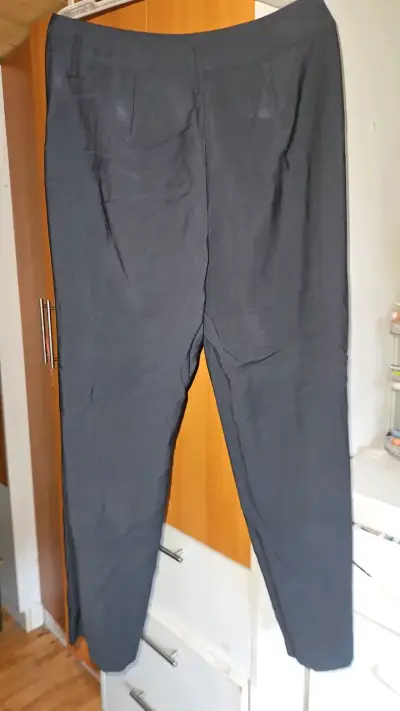 Pantalón negro de vestir para mujer talla 40 - miniatura 3