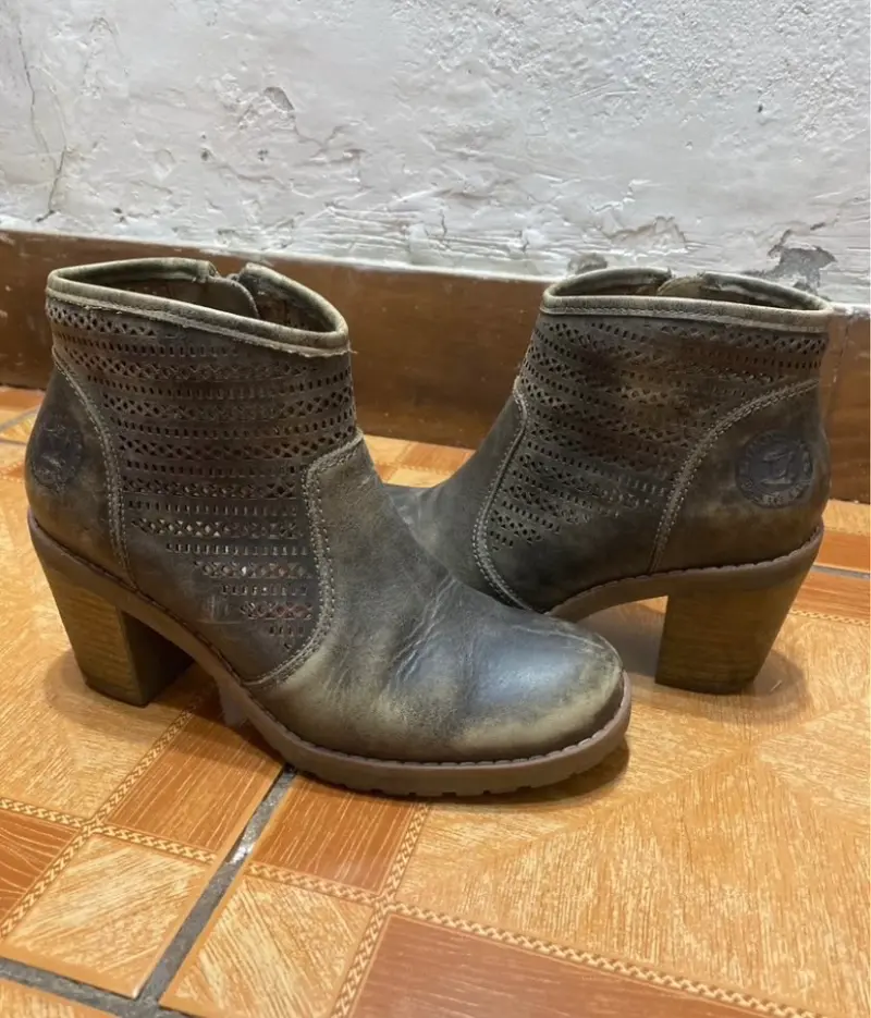 Botines de cuero estilo desgato marca panama pack - 1