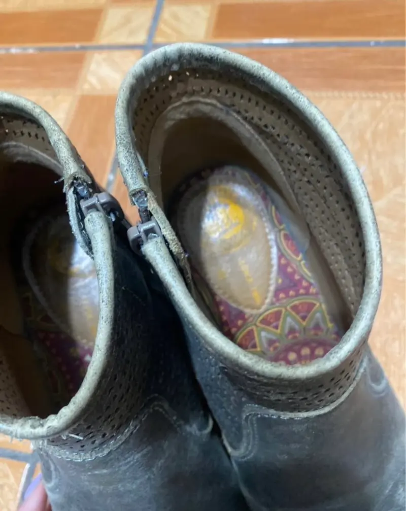 Botines de cuero estilo desgato marca panama pack - 3