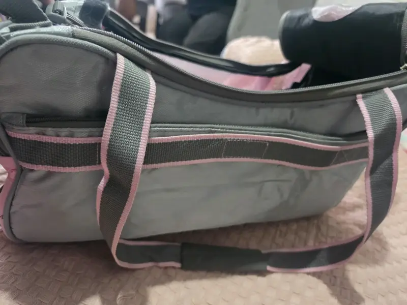 Bolso de transporte para mascotas Naco rosa - 3