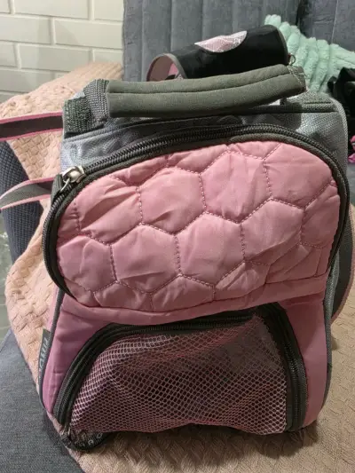 Bolso de transporte para mascotas Naco rosa - miniatura 4