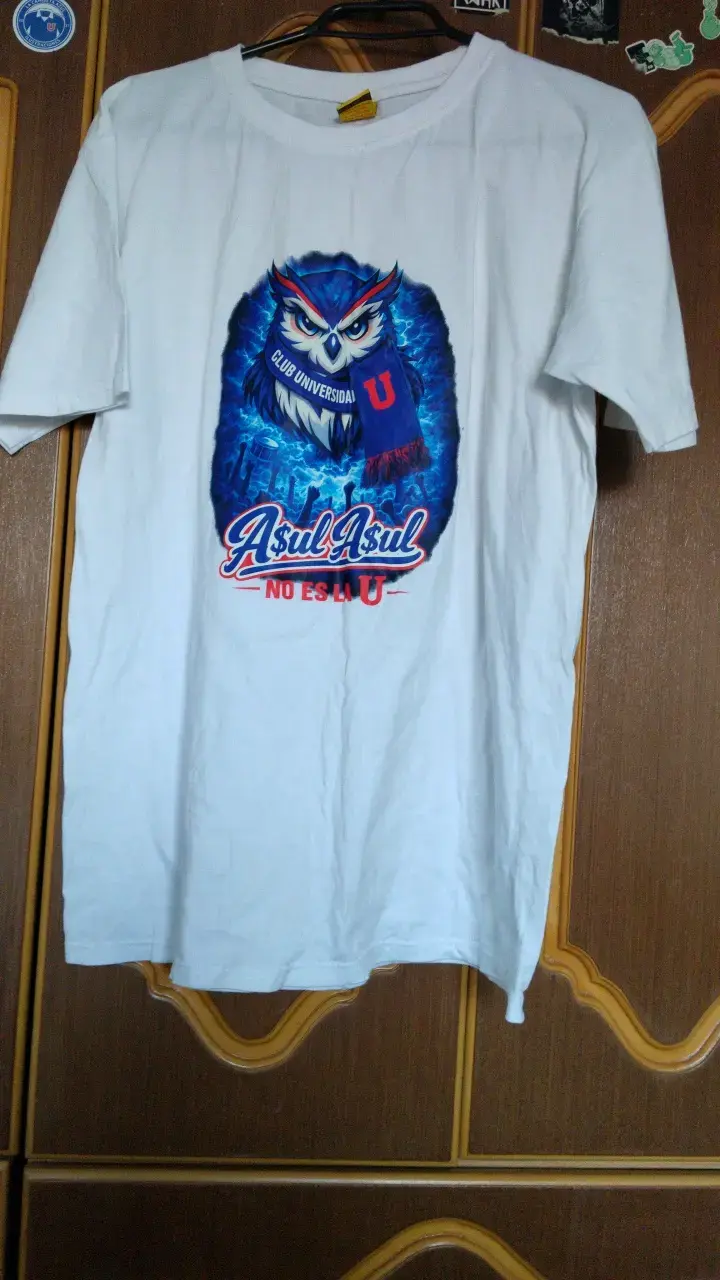 Polera Club Universidad de Chile blanca - 1