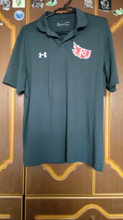Polera Polo Under Armour Negra Talla L - miniatura 1