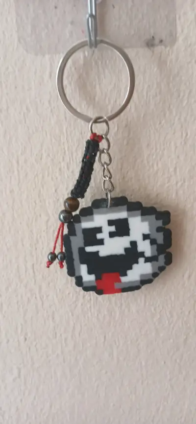 Llavero retro de boo mario bros - miniatura 1