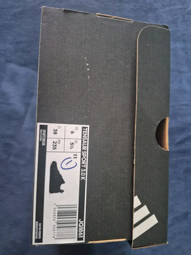 Zapatillas deportivas negras Adidas Tensaur Sport - 2