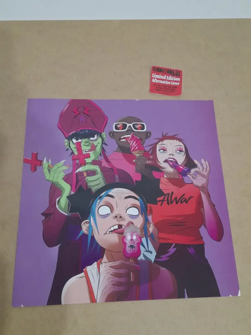 Vinilo Gorillaz Cracker Island Limited edition - 5