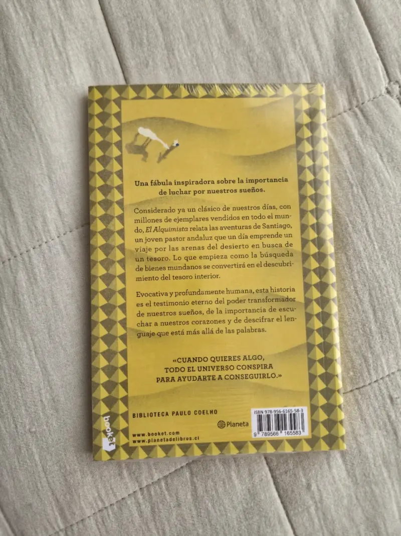 Libro El Alquimista de Paulo Coelho - 2