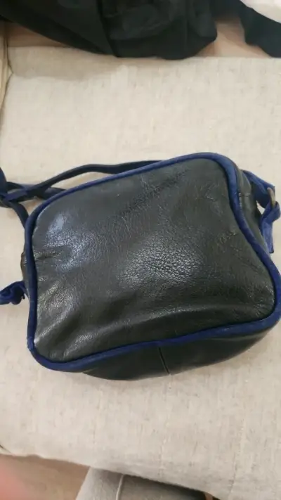 Bolso cruzado Guadalupe  animal print cuero - miniatura 2