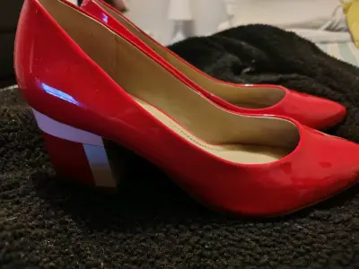 Zapatos de Tacón Rojo para Mujer Hush Puppies - miniatura 1