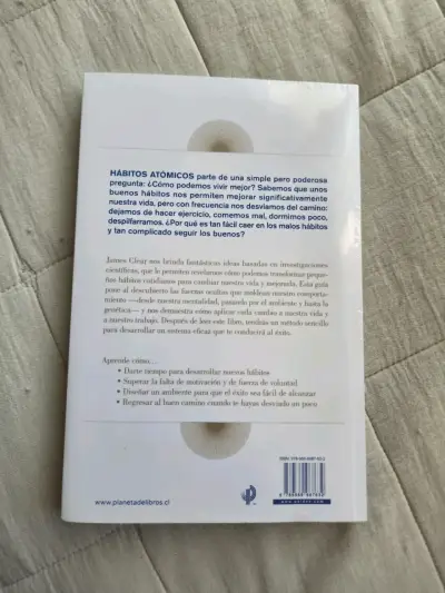 Libro Hábitos Atómicos de James Clear - miniatura 2