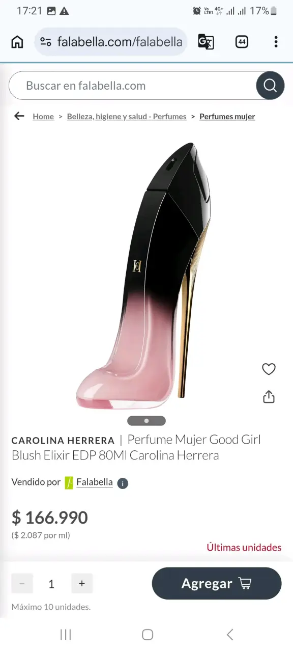 Perfume carolina herre Good Girl Blush Elixir 80ml - 1