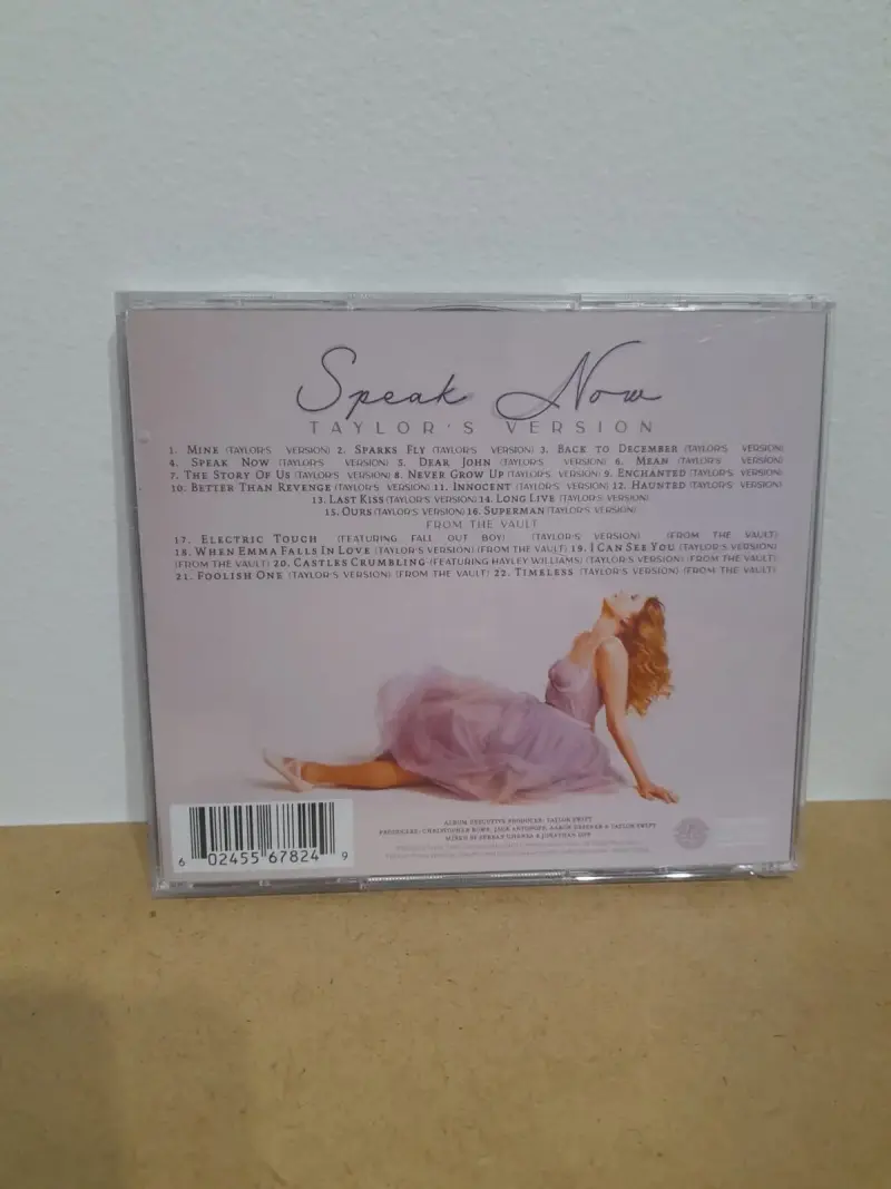 CD Taylor Swift Speak Now Taylor's Version - 4
