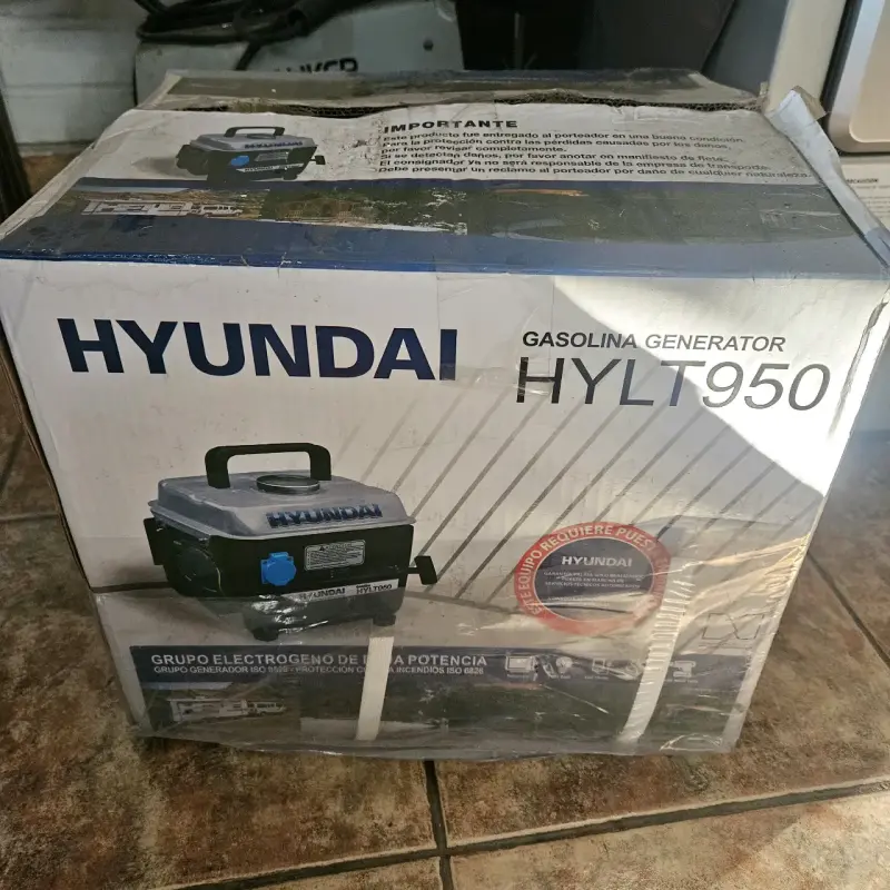 Generador a Gasolina Hyundai HYLT950 - 1