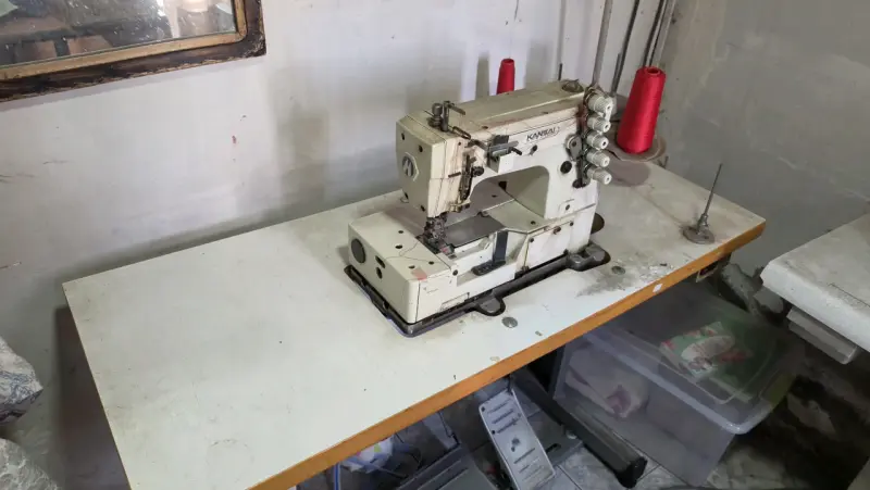 Máquina colleretera industrial Kansai usada - 2