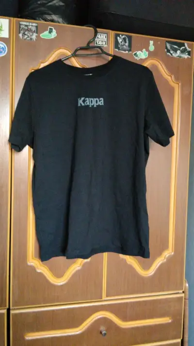 Polera negra Kappa talla L - miniatura 1
