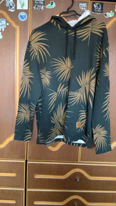Polerón Hurley con estampado de hojas - miniatura 1