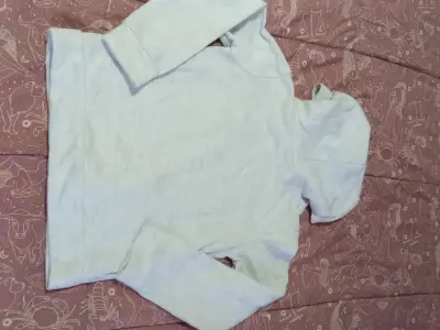 Polerón con capucha Puma gris para niños - miniatura 3