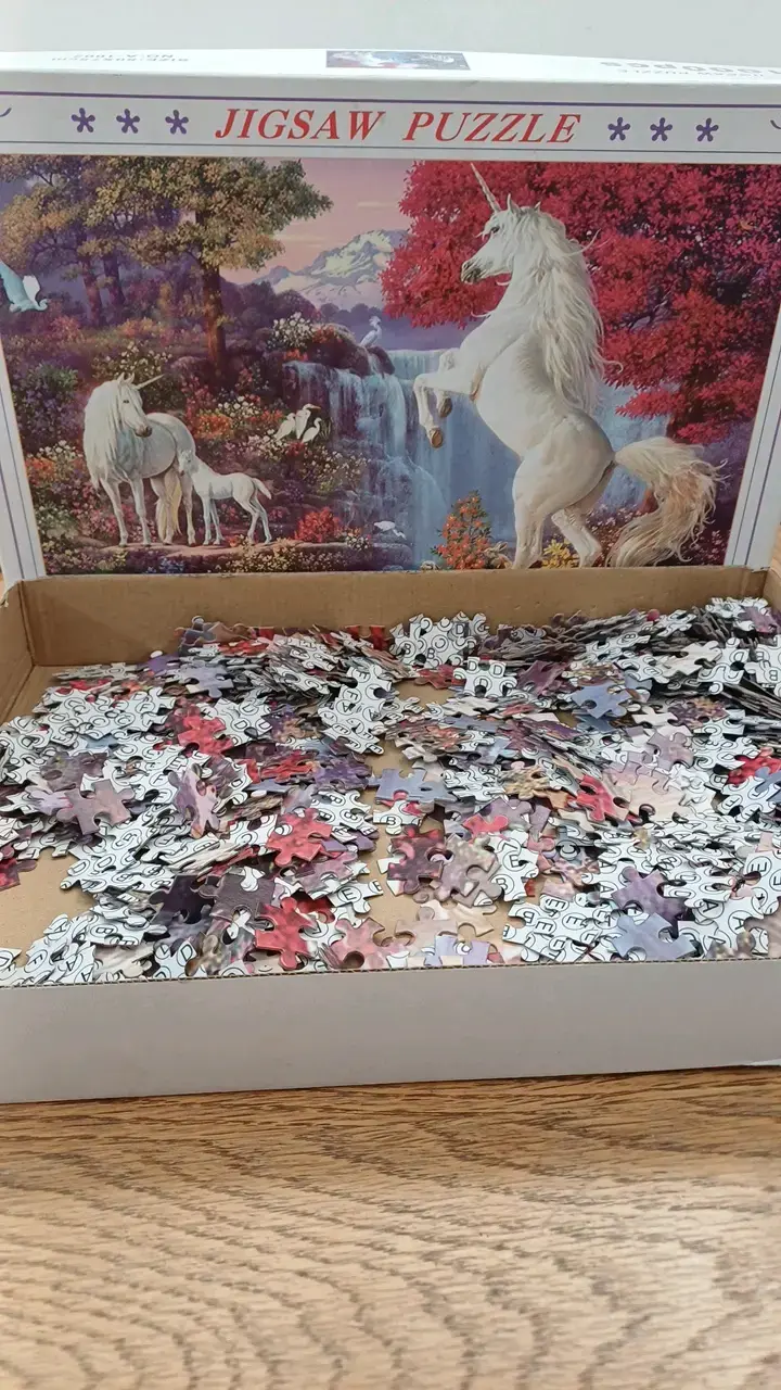 Rompecabezas de unicornios 1000 piezas