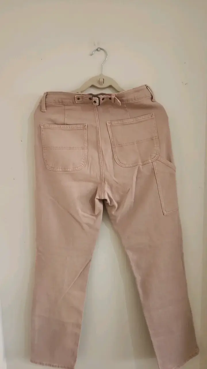 Pantalones beige Old Navy para mujer - 4