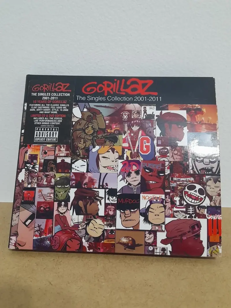 CD + DVD Gorillaz The singles collection - 1