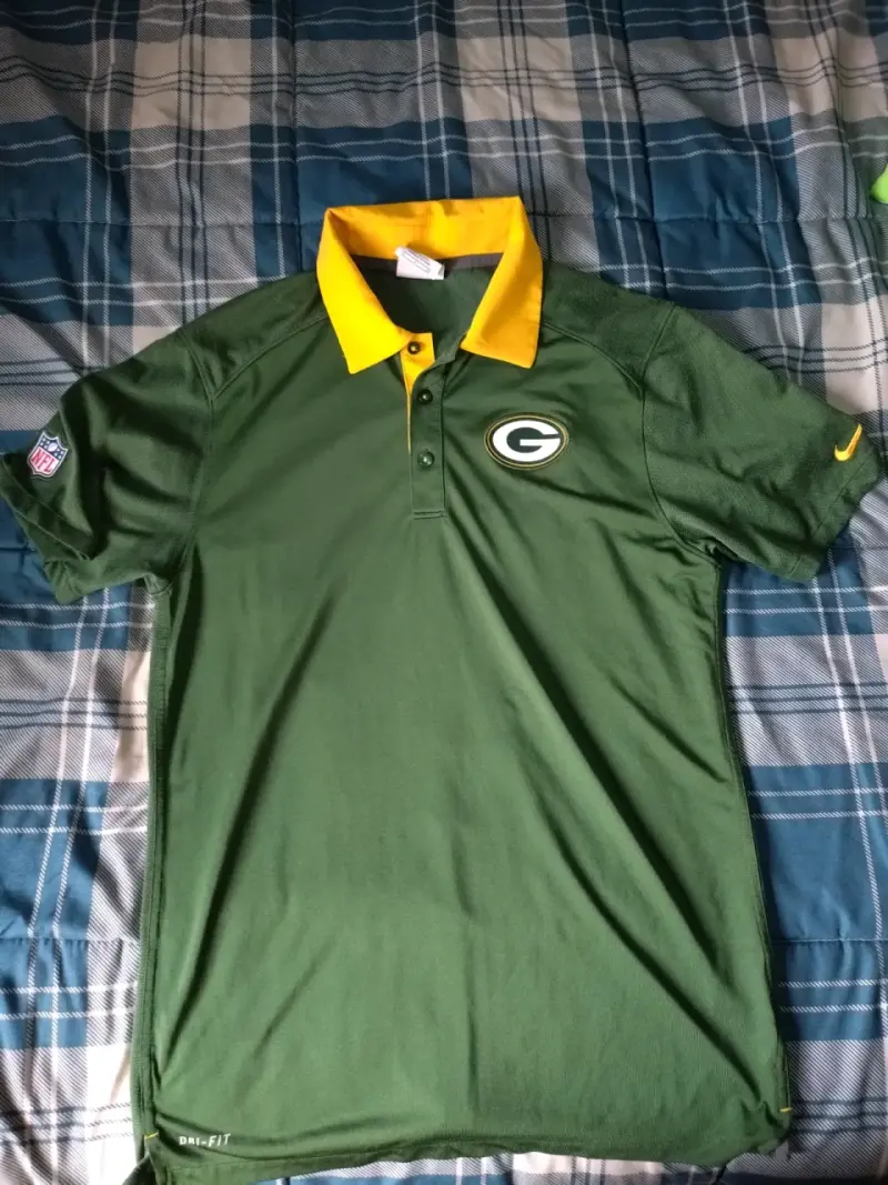 Polera Polo NFL Green Bay Packers Nike Verde - 1