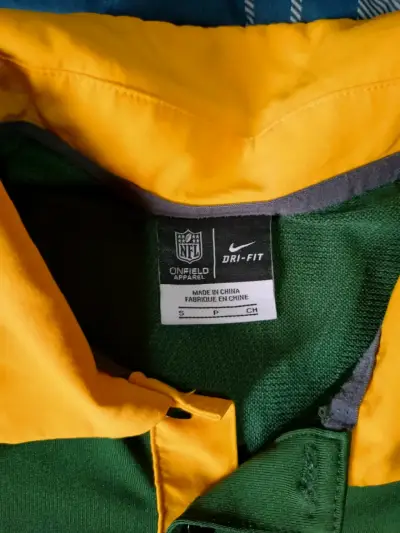 Polera Polo NFL Green Bay Packers Nike Verde - miniatura 2
