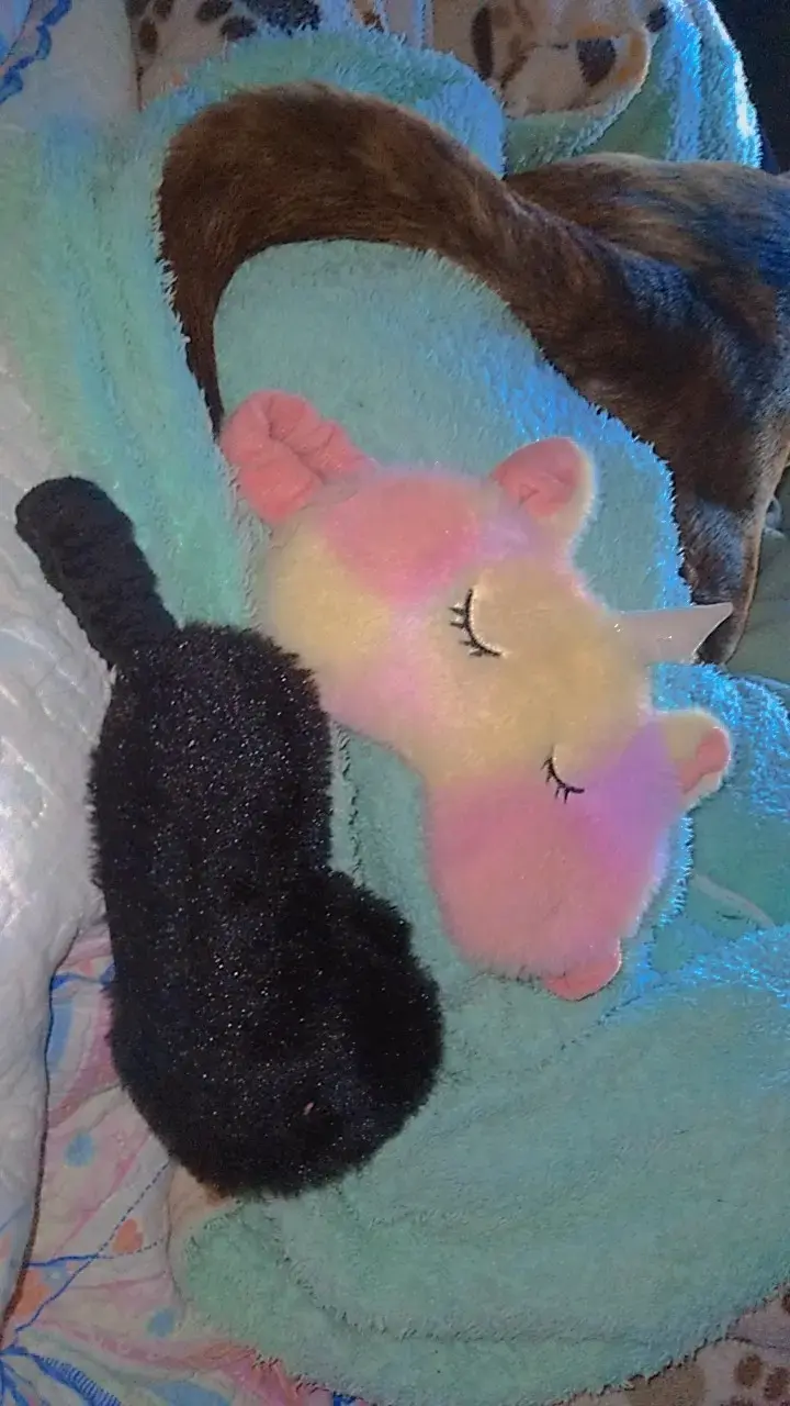 Antifaz en forma de unicornio para ojos