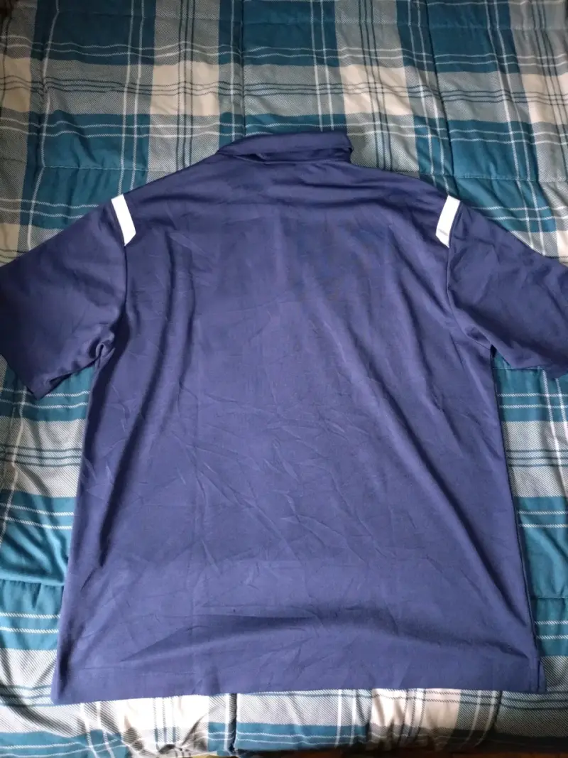 Polera Polo Nike Golf CAT Azul Marino - 5