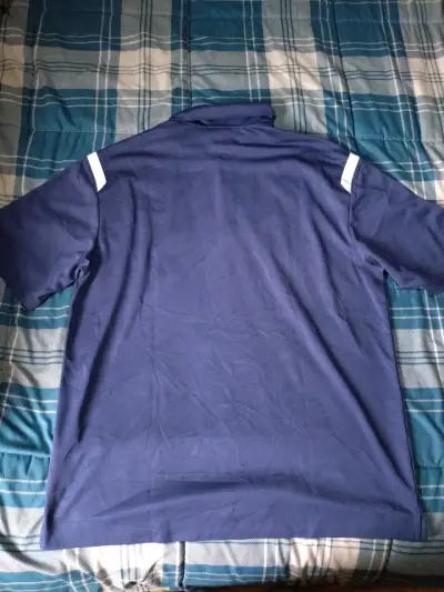 Polera Polo Nike Golf CAT Azul Marino - miniatura 5