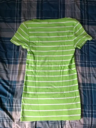Polera Verde a Rayas Polo Ralph Lauren mujer - miniatura 4