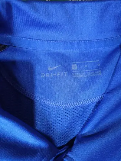 Polera deportiva Nike Dri-FIT azul - miniatura 2