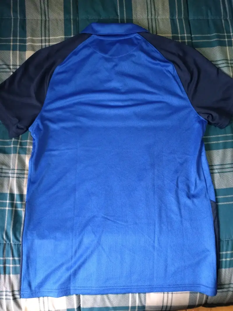 Polera deportiva Nike Dri-FIT azul - 4