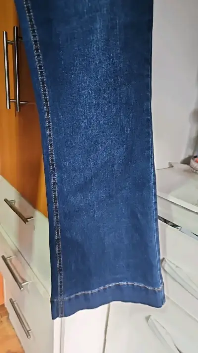 Jeans azul para mujer Zibel talla 40 - miniatura 2
