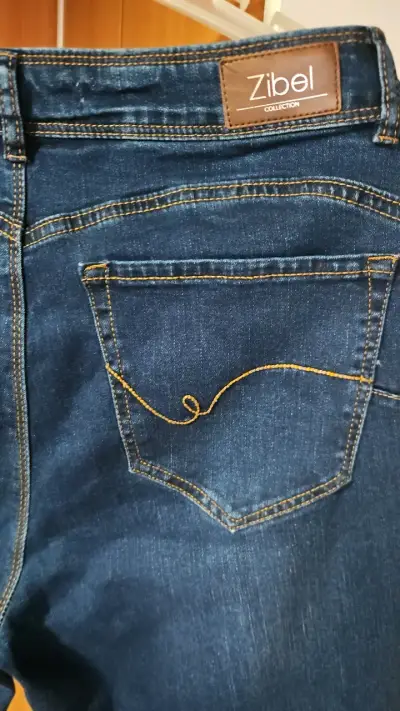 Jeans azul para mujer Zibel talla 40 - miniatura 6