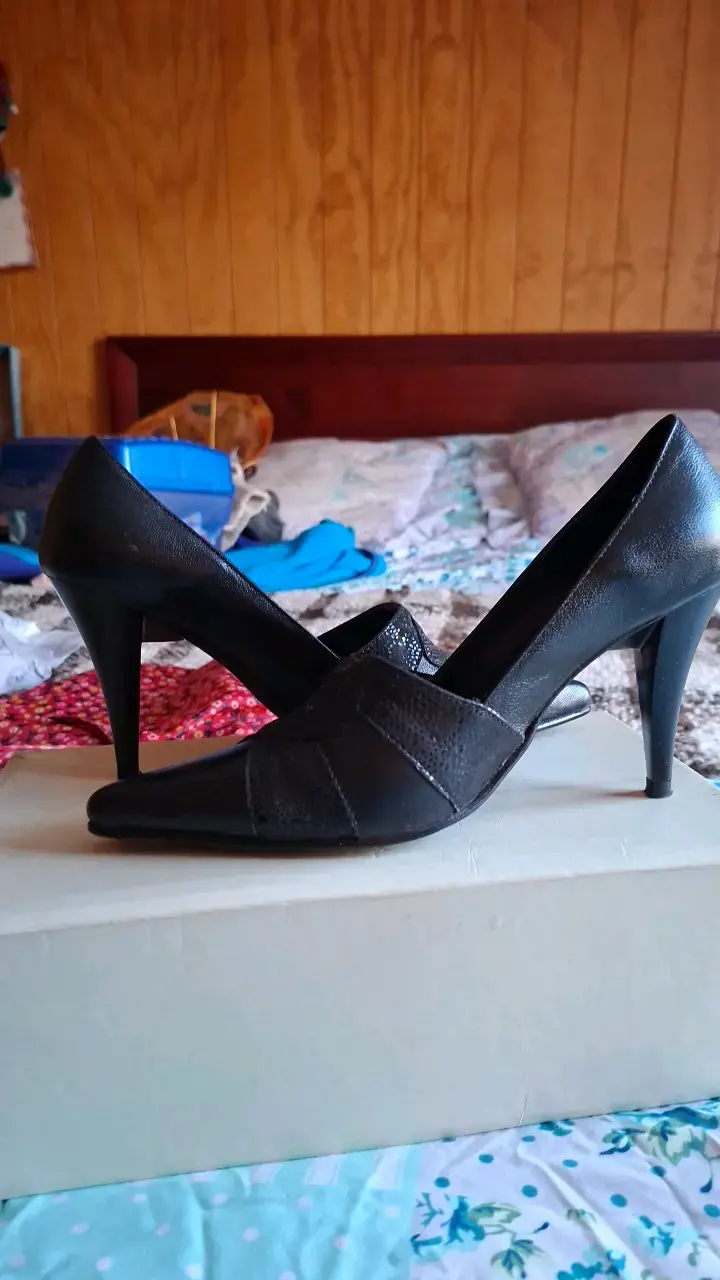 Zapatos de Tacón Alto Negros Diseños Elegantes - 3