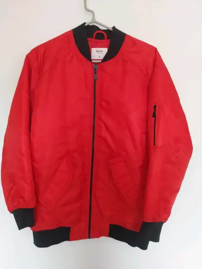 Chaqueta bomber roja Sybilla para mujer - miniatura 1