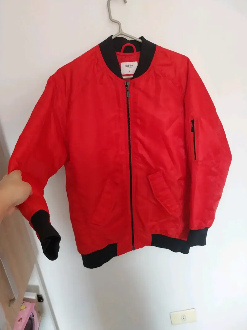 Chaqueta bomber roja Sybilla para mujer - 2