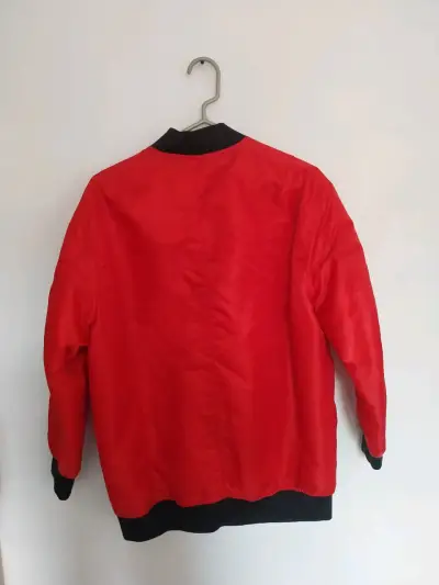 Chaqueta bomber roja Sybilla para mujer - miniatura 3
