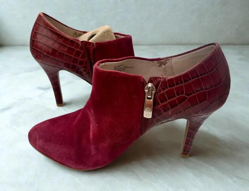 Botines de tacón rojos Vince Camuto - 1
