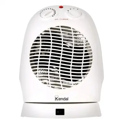Calefactor eléctrico compacto Kendal blanco - miniatura 1