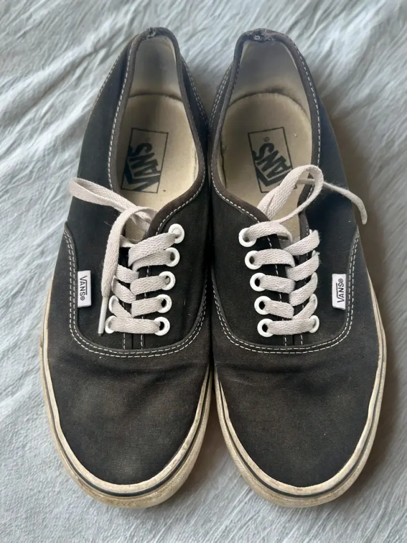 Zapatillas Vans Old Skool Checkerboard Negras - 3