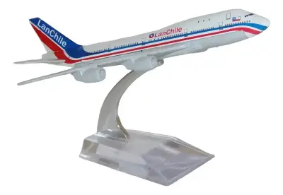 Avión Pasajeros Boeing 747 Lan Chile 1988 - miniatura 1