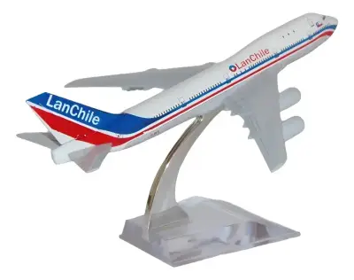Avión Pasajeros Boeing 747 Lan Chile 1988 - miniatura 2