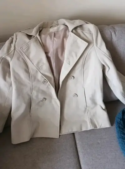 Abrigo beige para mujer Urb talla M - miniatura 1