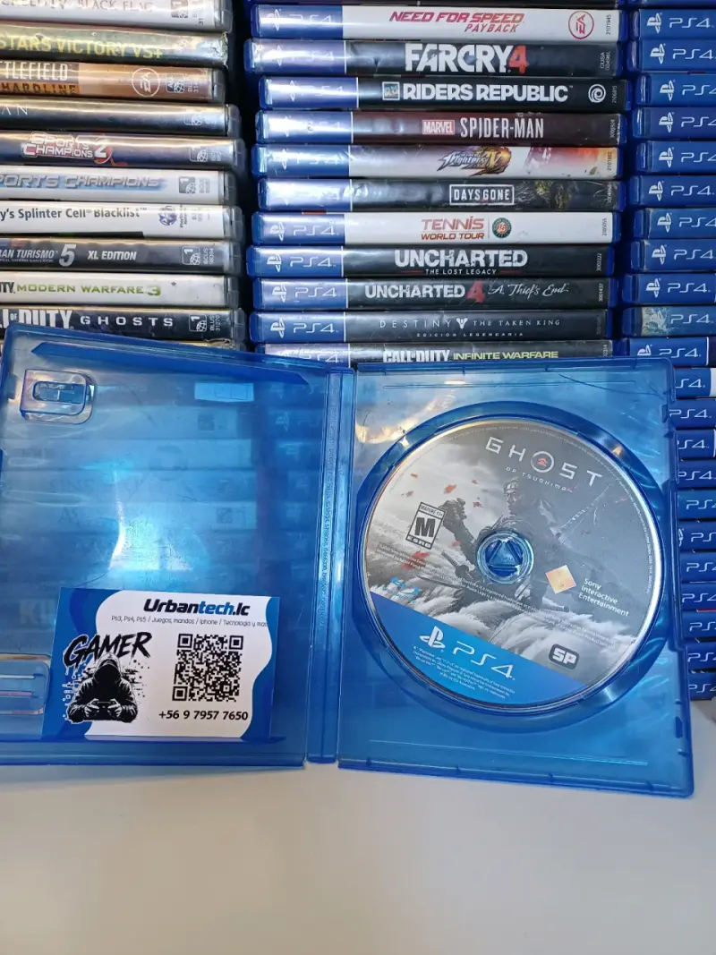 Juego PS4 Ghost of Tsushima en buen estado