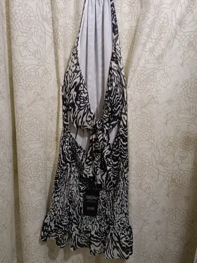 Vestido de verano estampado animal print - miniatura 4