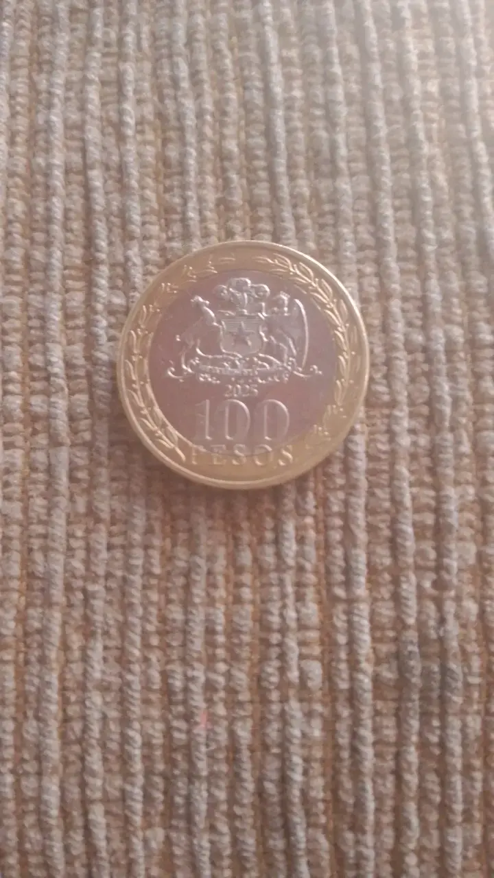 Moneda de 100 pesos chilenos 2017 - 2