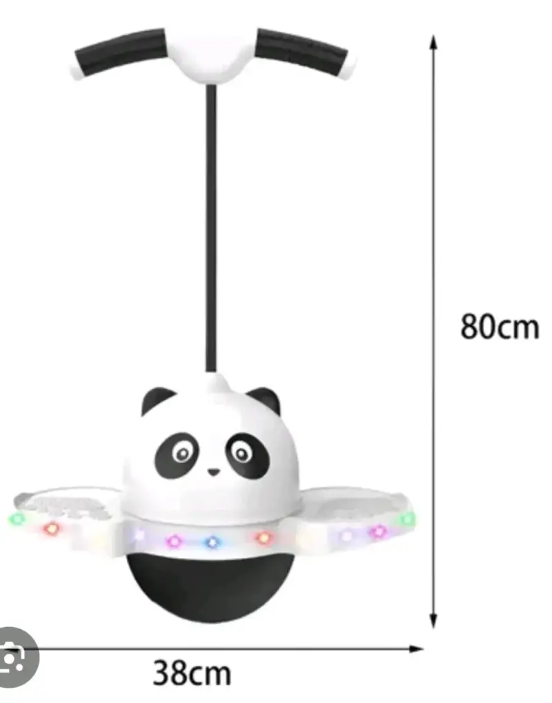 Juguete saltarín infantil con luces LED - 5