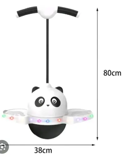 Juguete saltarín infantil con luces LED - miniatura 5